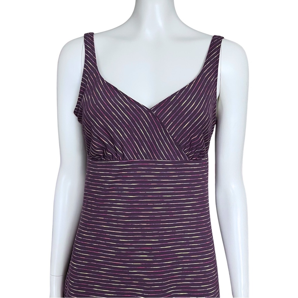 Prana Purple Striped Ivy Tank Athleisure Dress. Small. Gorpcore Gorp Backless - Picture 6 of 13